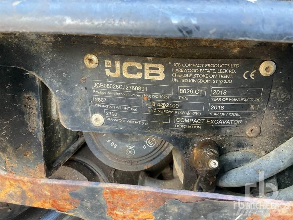 JCB 8026CT Верижен екскаватор