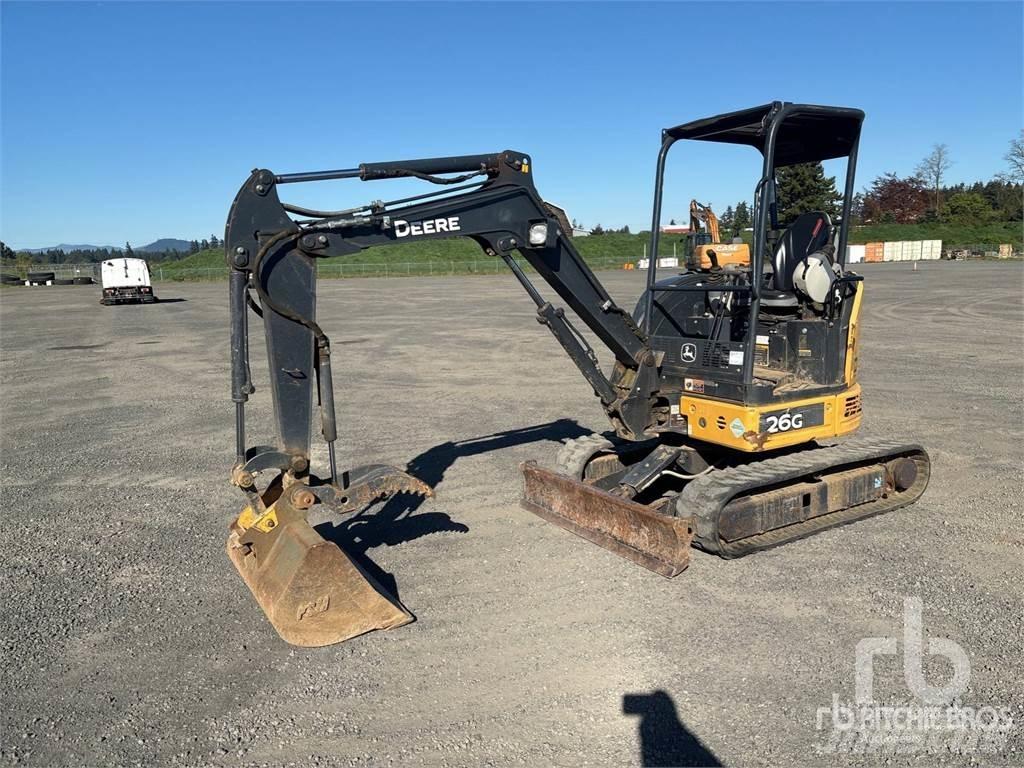 John Deere 26G Мини екскаватори < 7 т