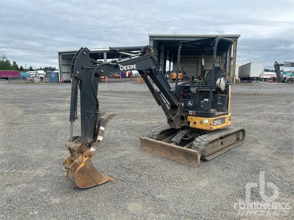 John Deere 26G Мини екскаватори < 7 т