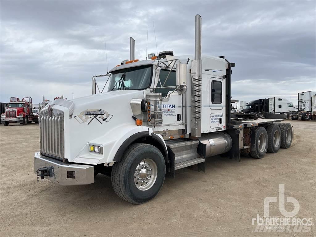 Kenworth T800 Бордови камион / автолебедка