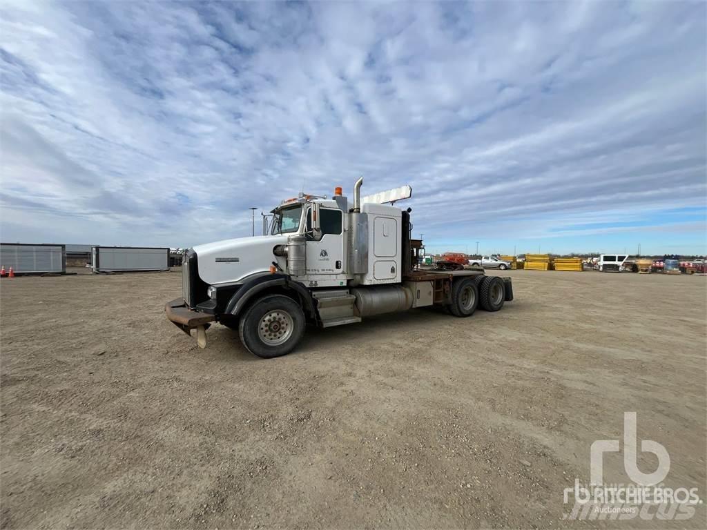 Kenworth T800 Бордови камион / автолебедка