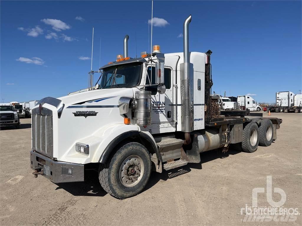 Kenworth T800B Бордови камион / автолебедка