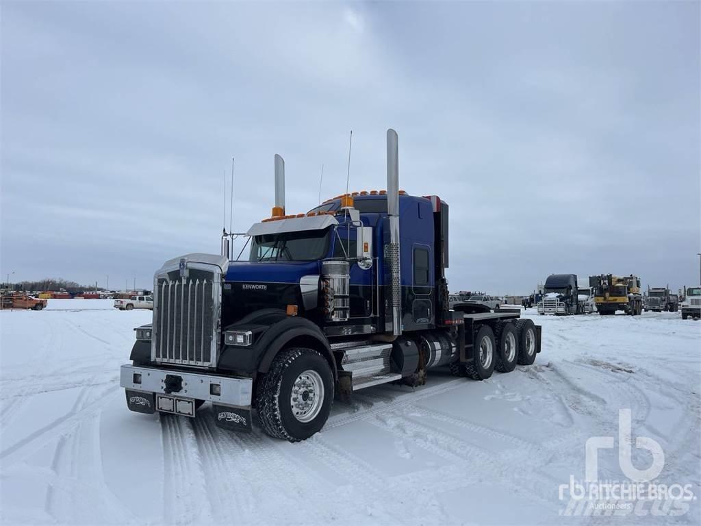 Kenworth W900 Бордови камион / автолебедка