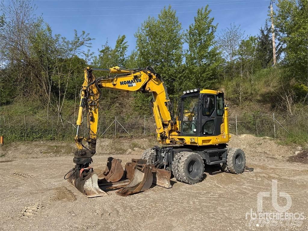Komatsu PW118MR Колесни екскаватори