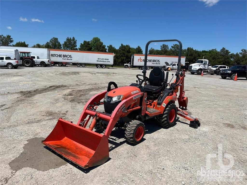 Kubota BX23S Товарач със заден ексватор
