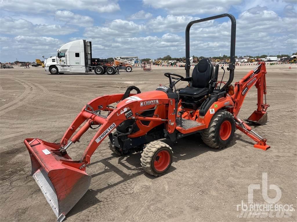 Kubota BX23S Товарач със заден ексватор
