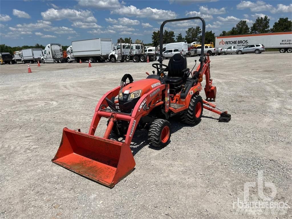 Kubota BX23SLBR Товарач със заден ексватор