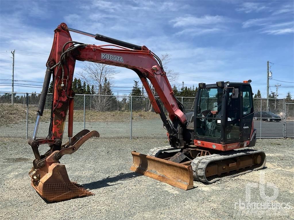 Kubota KX080-4 Средни екскаватори 7т - 12т