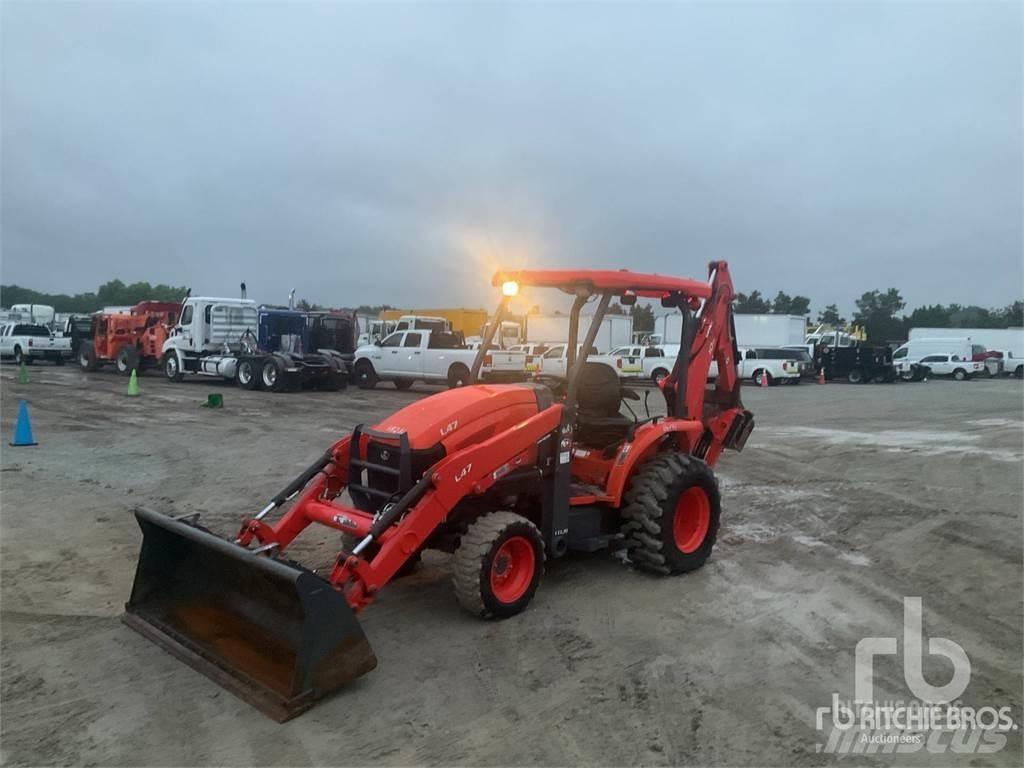 Kubota L47 Товарач със заден ексватор