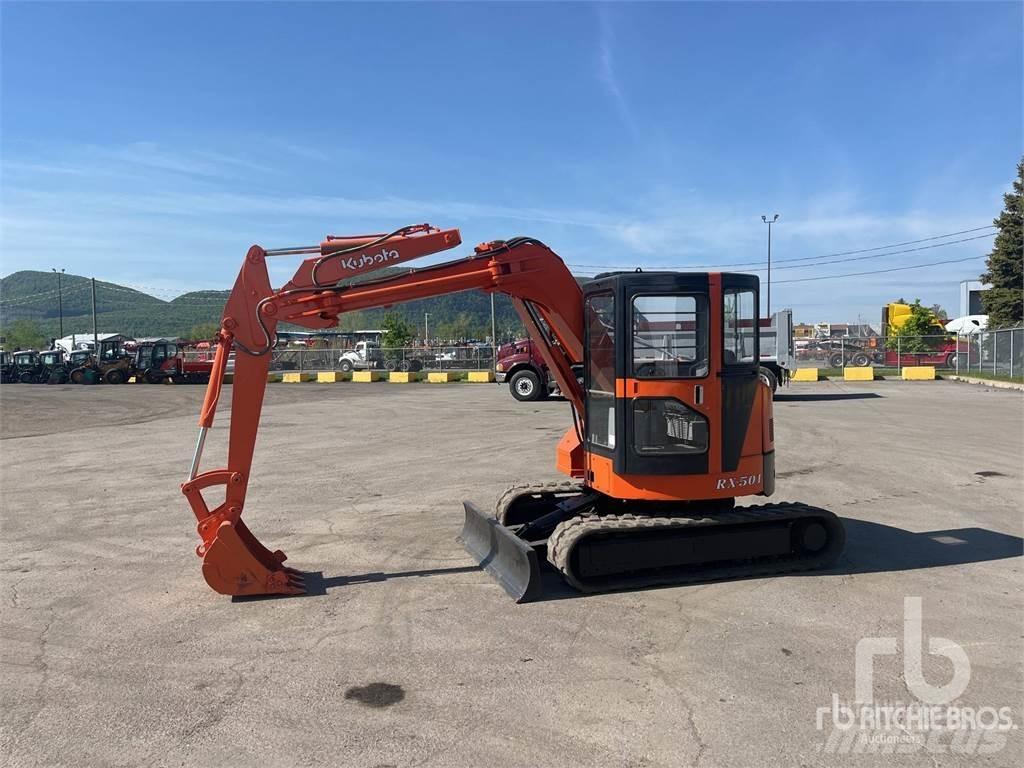 Kubota RX-501 Мини екскаватори < 7 т