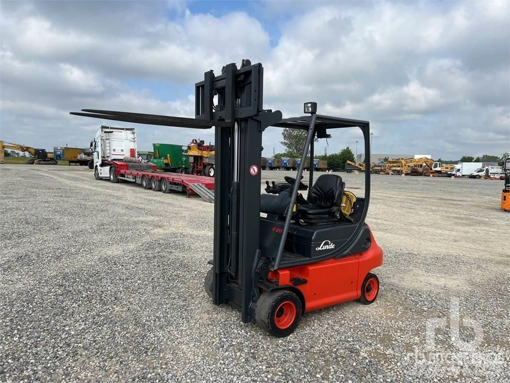Linde E20P-02 Електрически вилични кари-повдигачи