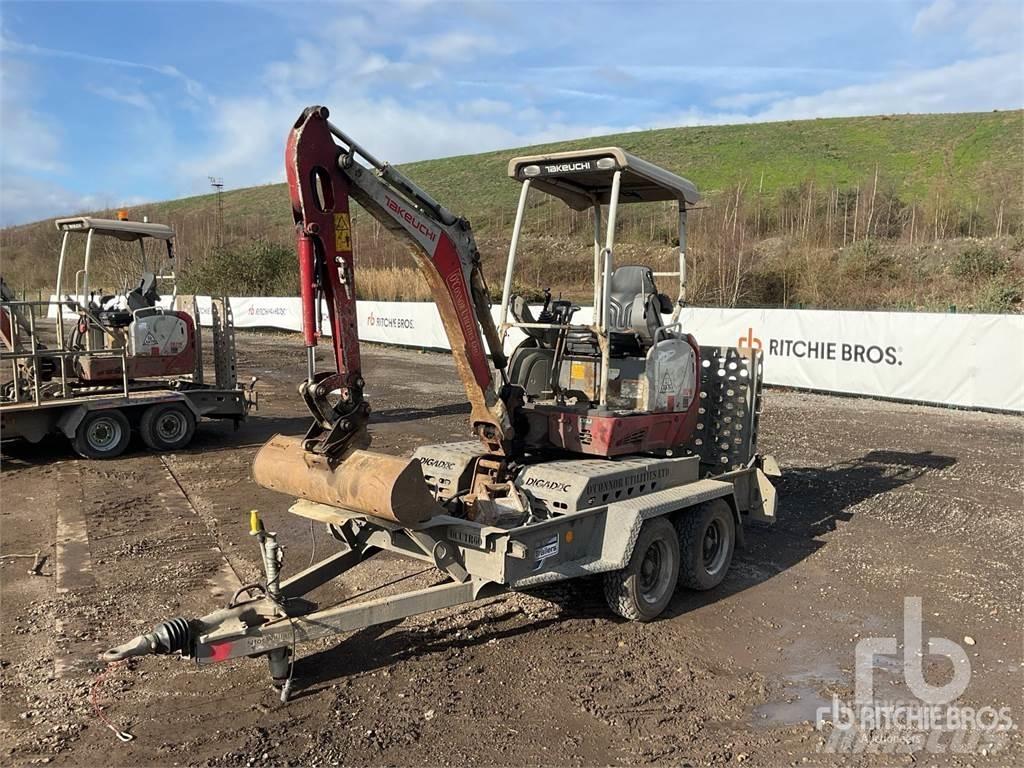 Takeuchi TB216 Мини екскаватори < 7 т
