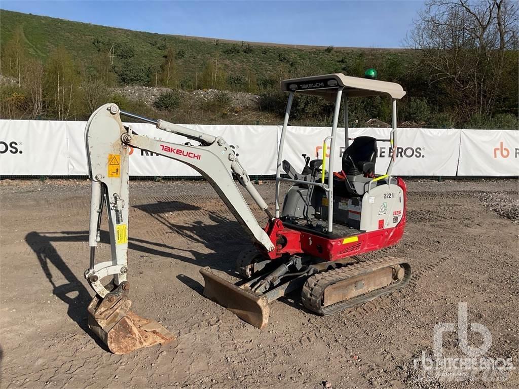 Takeuchi TB216 Мини екскаватори < 7 т