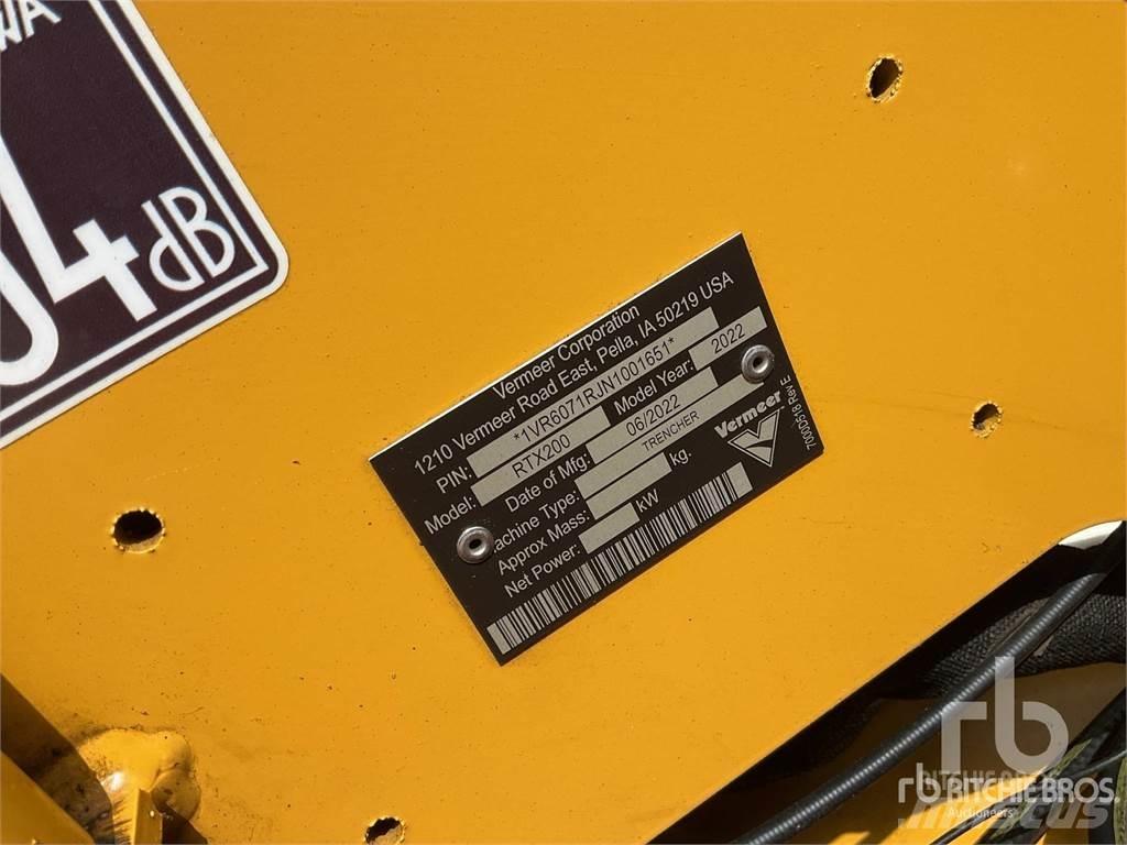Vermeer RTX200 Изкопни машини