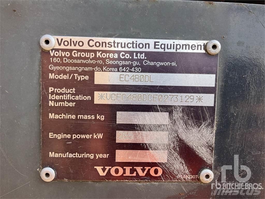 Volvo EC480DL Верижен екскаватор