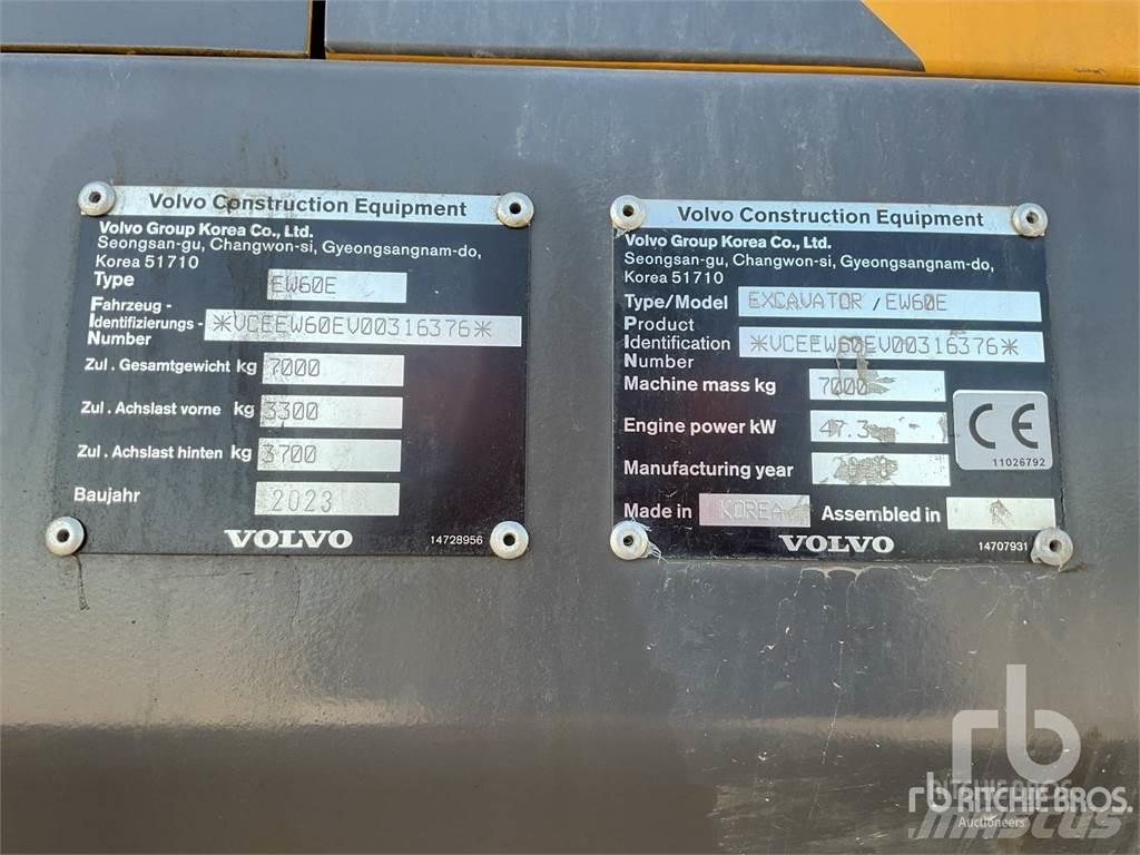 Volvo EW60E Колесни екскаватори