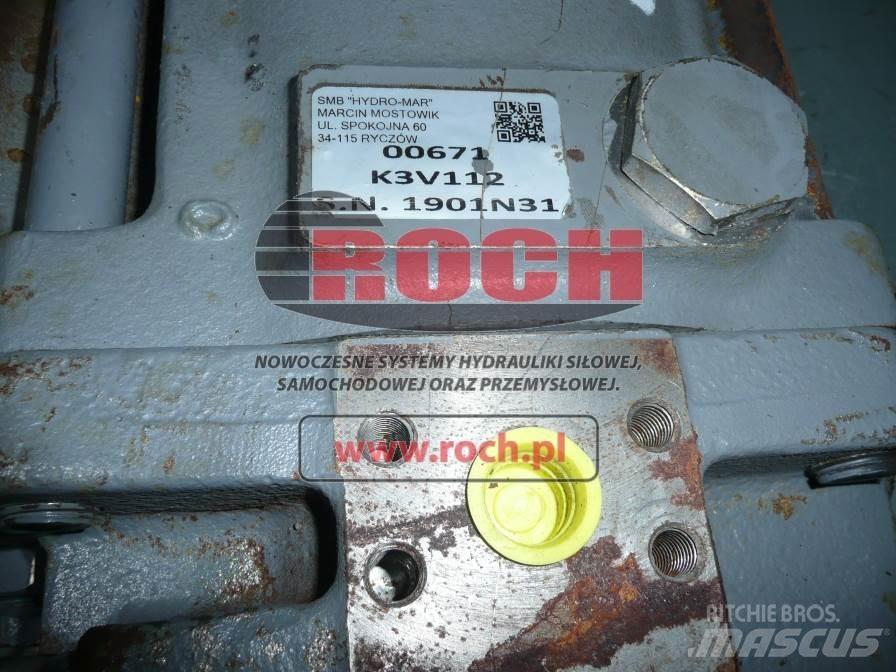Kawasaki K3V112 Хидравлични