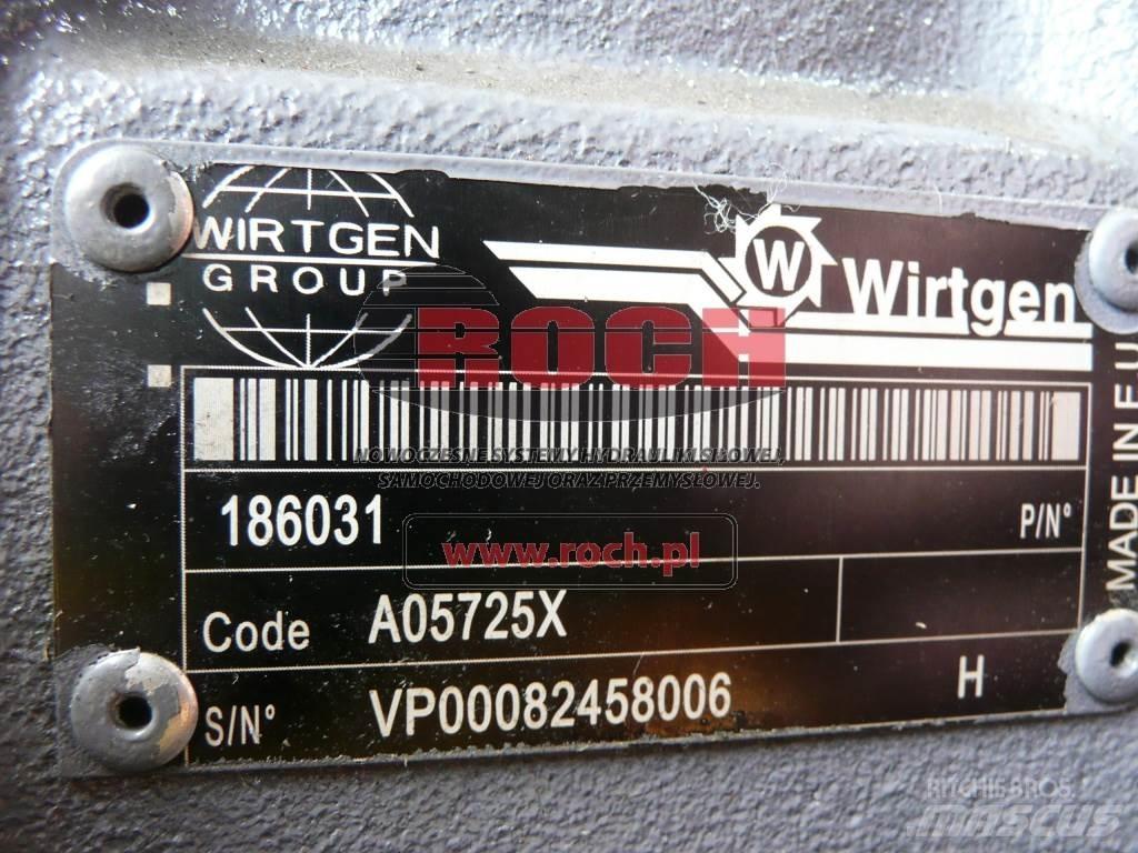 Wirtgen 186031 A05725X Двигатели