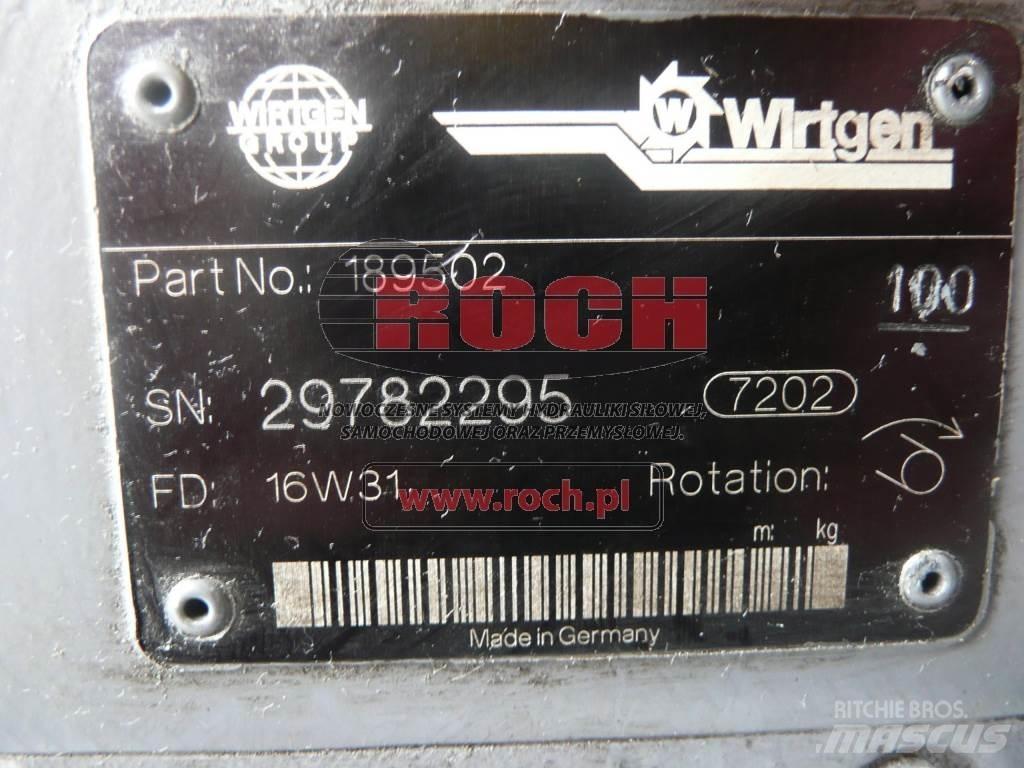 Wirtgen 189502 Хидравлични