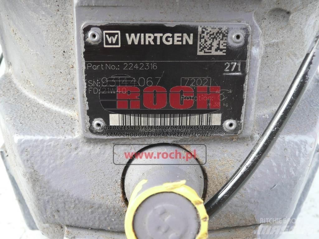 Wirtgen 2242316 Двигатели