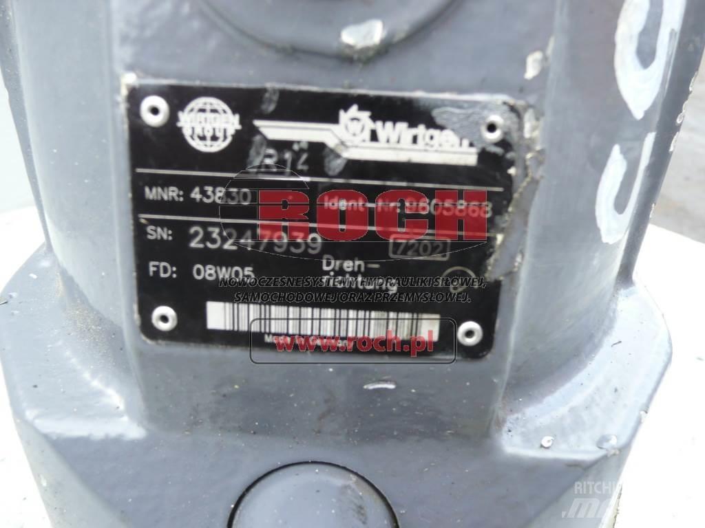 Wirtgen 43830 9605868 Двигатели