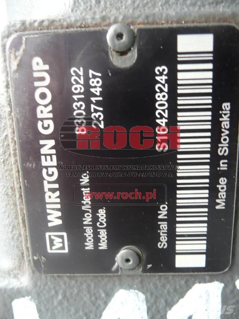 Wirtgen 83031922 2371487 Хидравлични