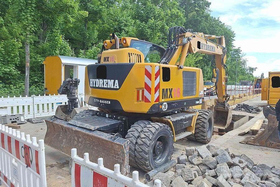 Hydrema MX 15 Колесни екскаватори