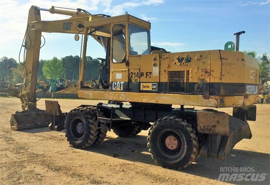 CAT 214B FT Колесни екскаватори