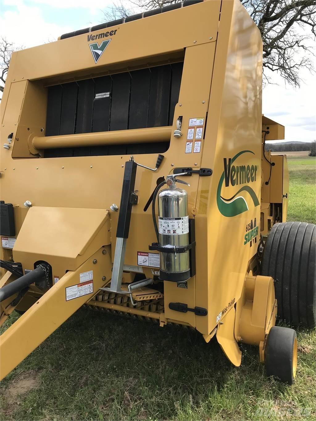 Vermeer 605SM Сламопреси за кръгли бали
