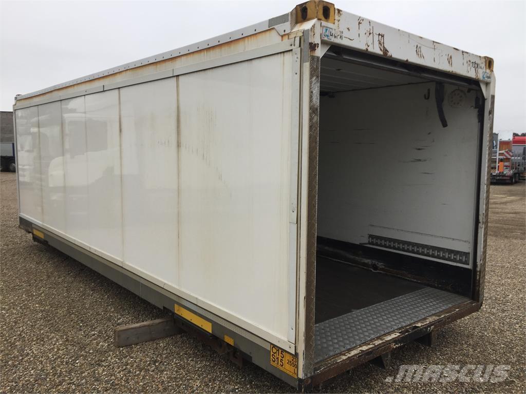  7450 mm med rulleport Полуремаркета фургони

