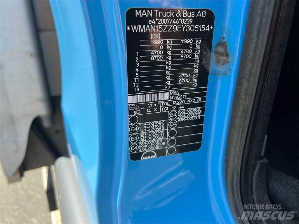 MAN TGL 12-220 BL Брезентови камиони
