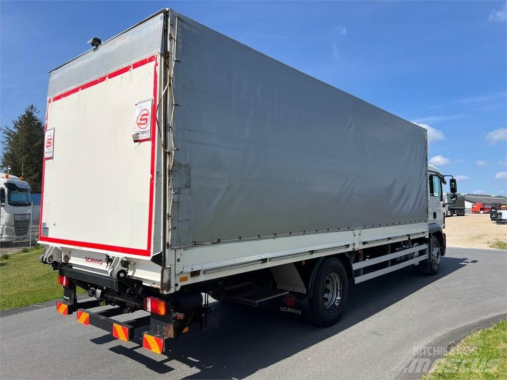 MAN TGM 18-340 BL Брезентови камиони
