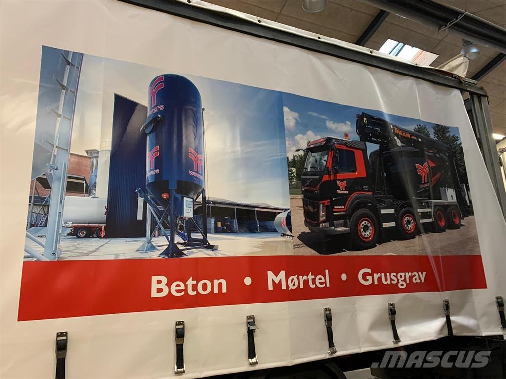  MTDK 13,6 mtr Брезентови полуремаркета
