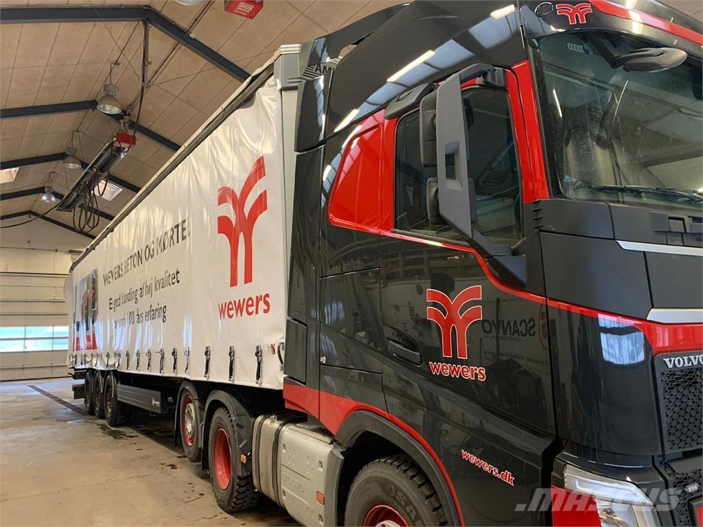  MTDK 13,6 mtr Брезентови полуремаркета
