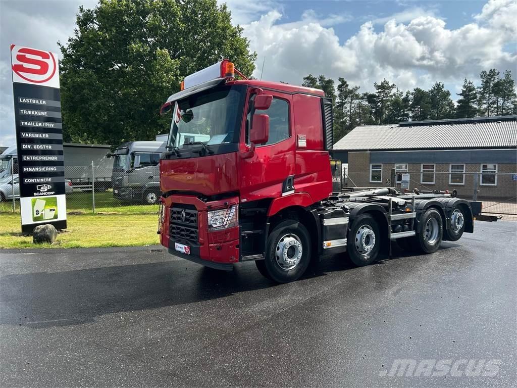 Renault CM 430 Камиони с кран с кука