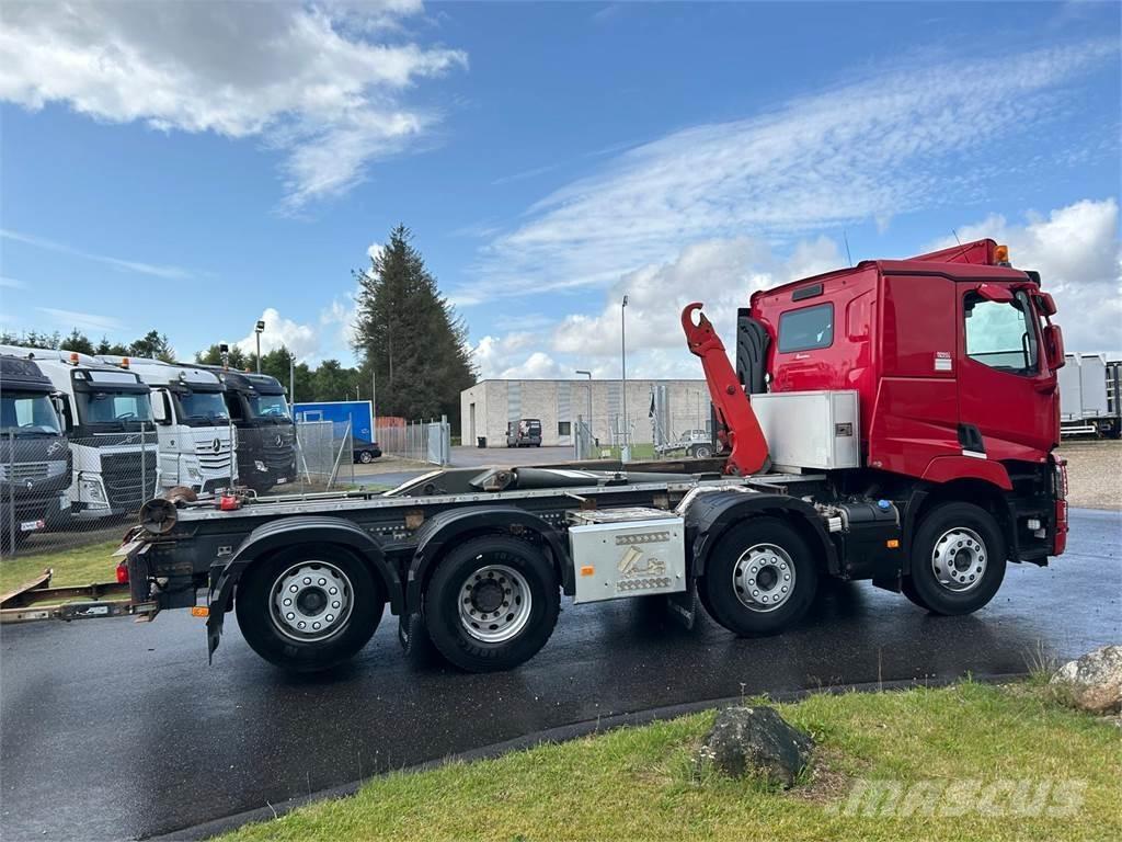 Renault CM 430 Камиони с кран с кука