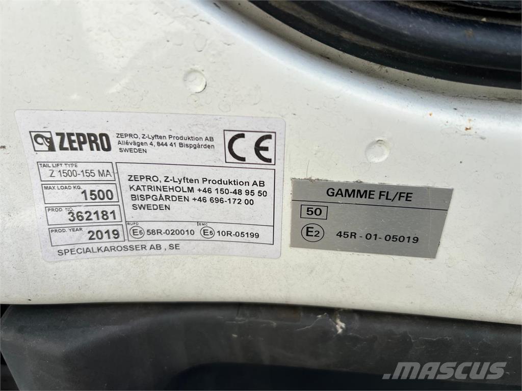 Volvo FL 250 16 ton Каросерии