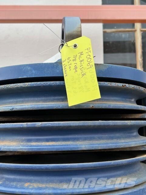  McKissick Части и оборудване за кранове
