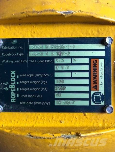  RopeBlock Части и оборудване за кранове

