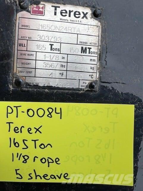 Terex  Части и оборудване за кранове
