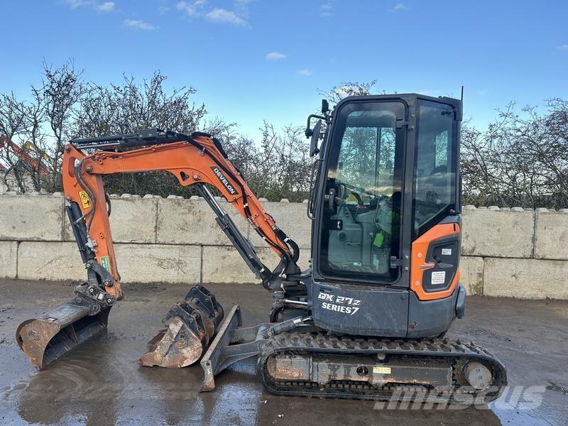 Doosan DX27 Верижен екскаватор