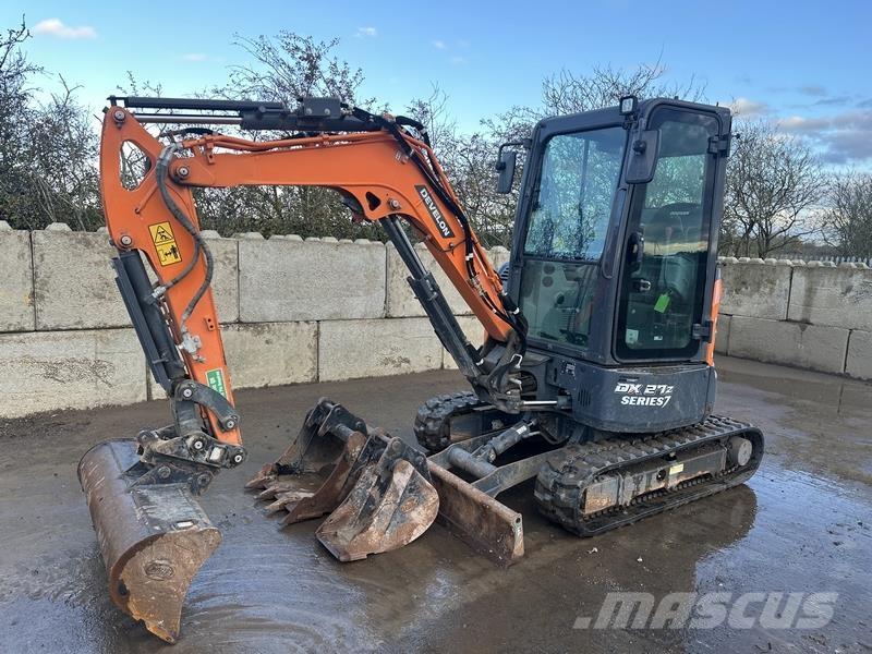 Doosan DX27 Верижен екскаватор