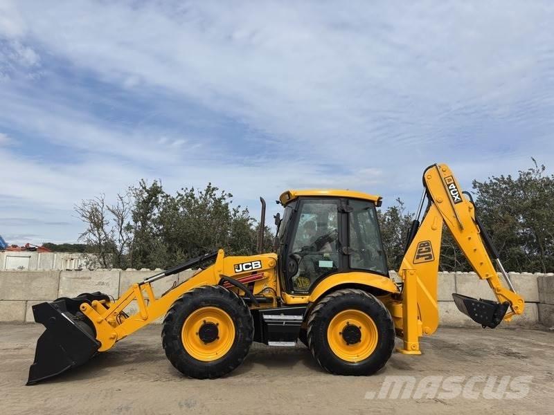 JCB 4CX Sitemaster Товарач със заден ексватор