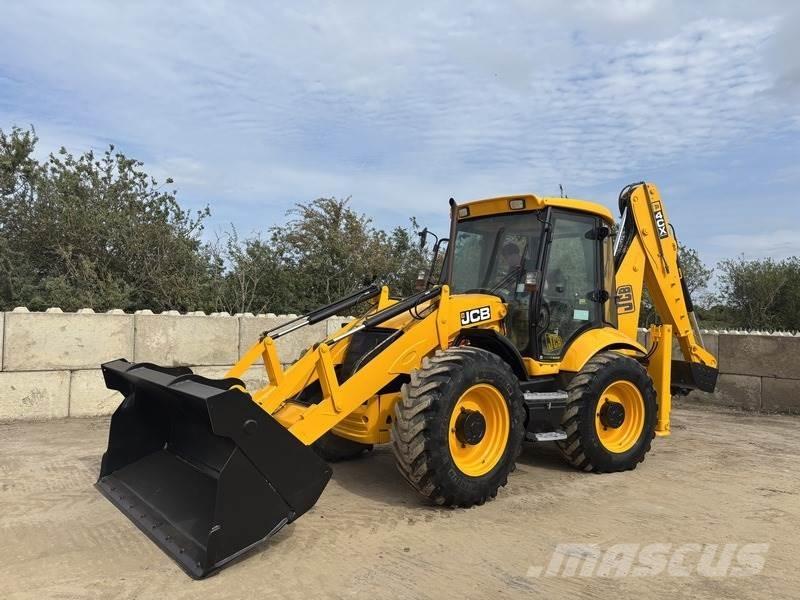 JCB 4CX Sitemaster Товарач със заден ексватор