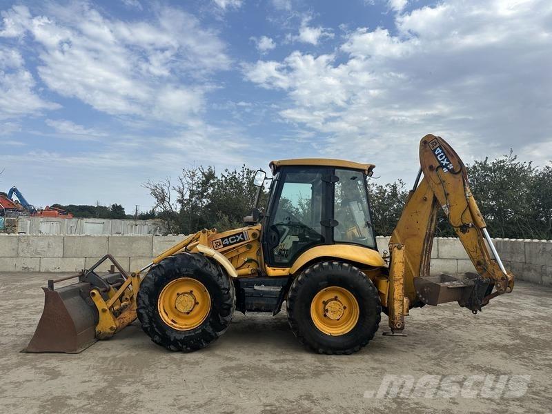 JCB 4CX Sitemaster Товарач със заден ексватор