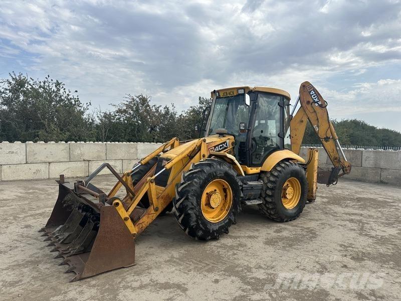 JCB 4CX Sitemaster Товарач със заден ексватор