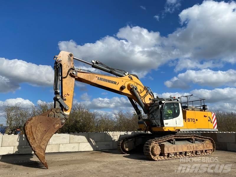 Liebherr R970 SHD Багери за разрушаване
