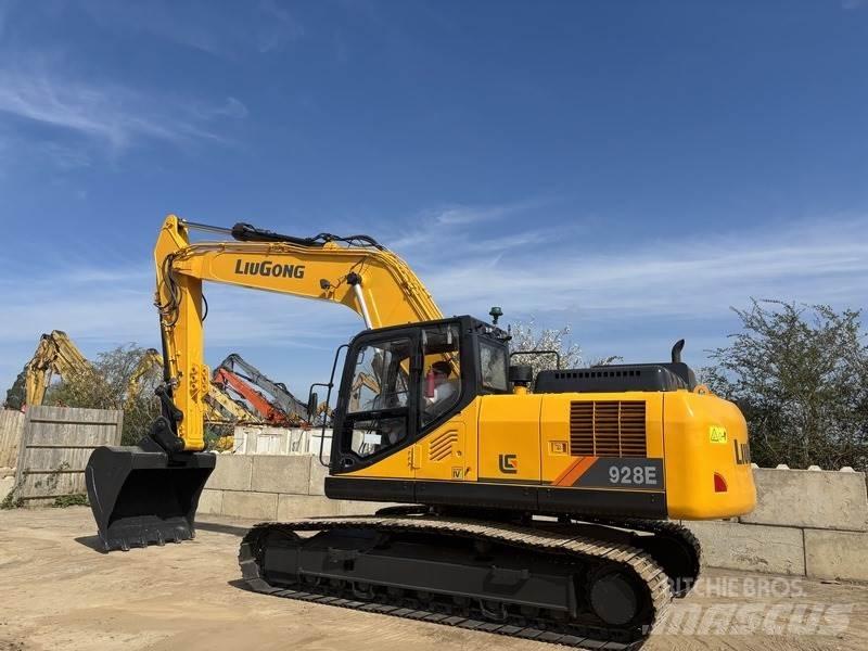 LiuGong CLG928E Верижен екскаватор