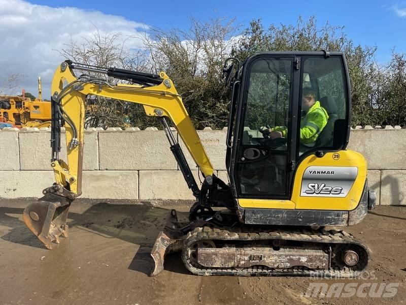 Yanmar sv26 Мини екскаватори < 7 т