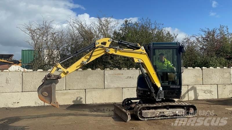 Yanmar sv26 Мини екскаватори < 7 т